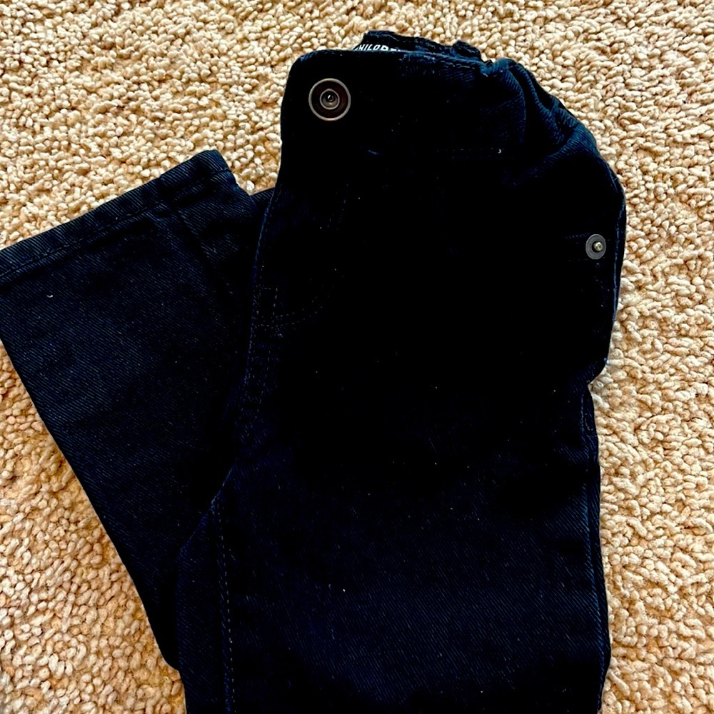 toddler jeans black. Good condition